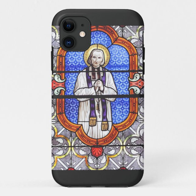 Saint Jean Vianney Premium Soul Guide Art Print Case-Mate iPhone Case (Back)