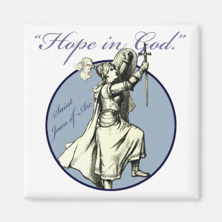 Saint Jeanne d'Arc - Magnet chrétien
