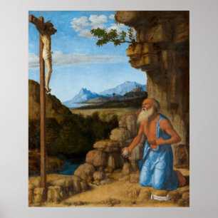 Saint Jerome - Cima da Conegliano Fine Art Poster