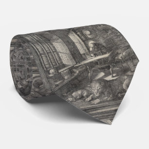 Saint Jerome in His Study Albrecht Durer Tie