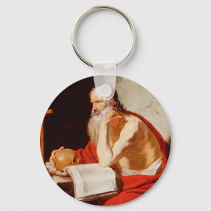 Saint Jerome Keychain