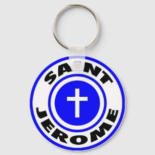 Saint Jerome Keychain