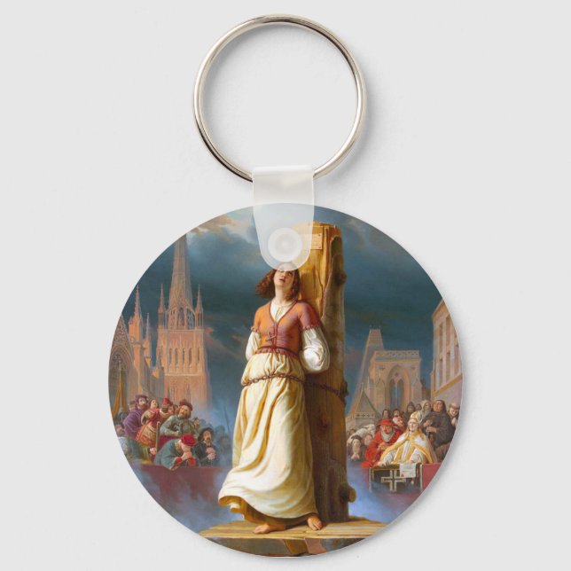 Saint Joan of Arc Keychain (Front)