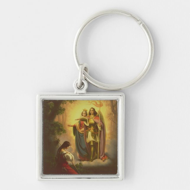 Saint Joan of Arc Keychain (Front)