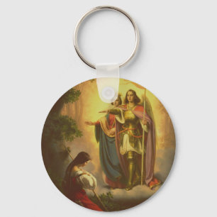 Saint Joan of Arc Keychain