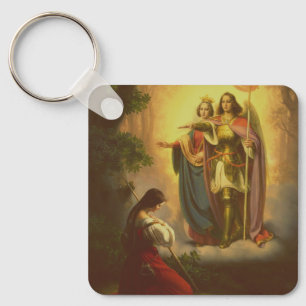 Saint Joan of Arc Keychain