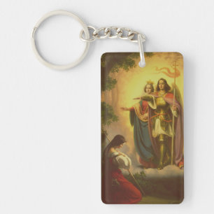 Saint Joan of Arc Keychain