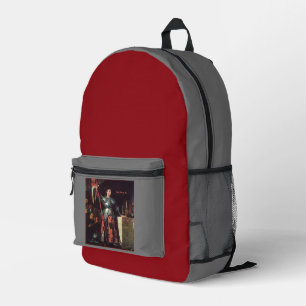 Saint Joan of Arc Printed Backpack