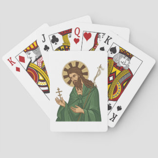 Saint John Baptist East Europian Church Orthodox  Playing Cards