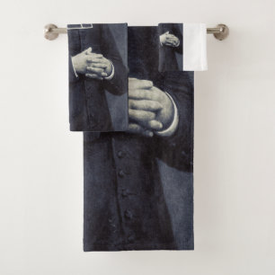 Saint John Bosco Father and Teacher of Youth Bath Towel Set