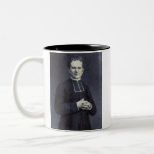 Saint John Bosco Father and Teacher of Youth Two-Tone Coffee Mug