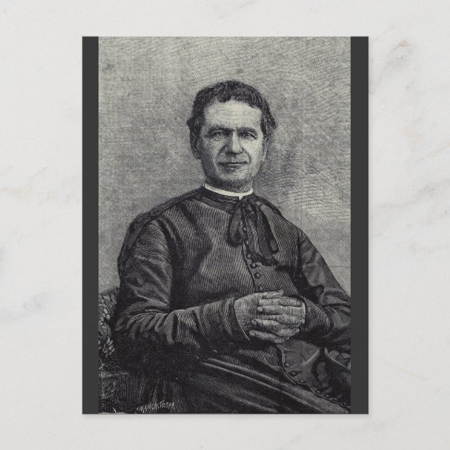 Saint John Bosco Priest and Confessor  Postcard (Front)