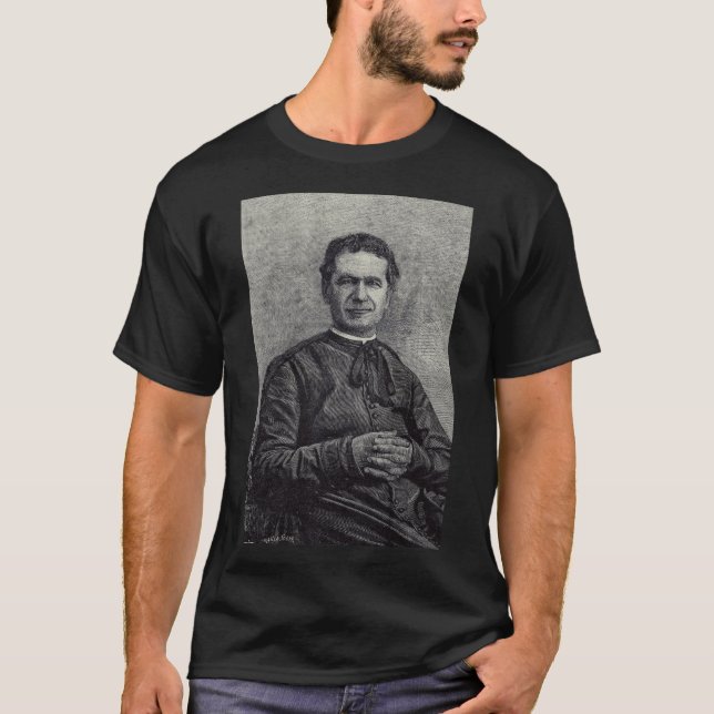 Saint John Bosco Priest and Confessor  T-Shirt (Front)