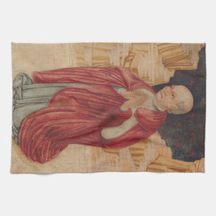 Saint John Cassian Church Father Kitchen Towel