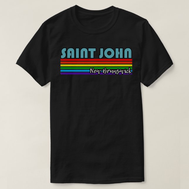 Saint John New Brunswick Pride  Saint John LGBT Gi T-Shirt (Design Front)