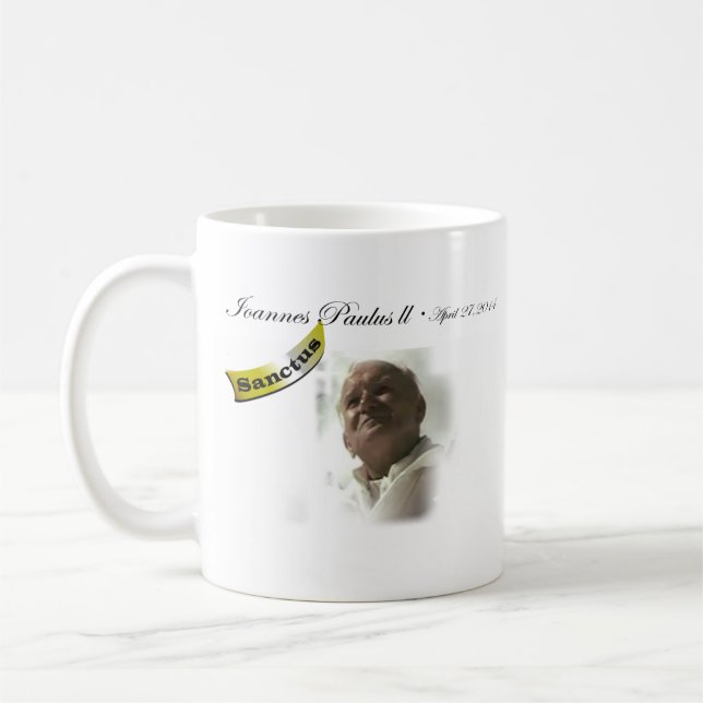 Saint John Paul II mug (Left)