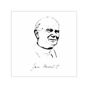 Saint John Paul II  Self-inking Stamp