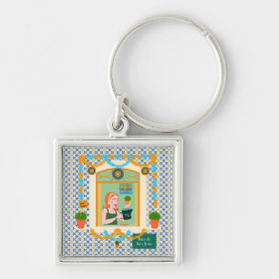 Saint John Portuguese Festa Neighbour Keychain