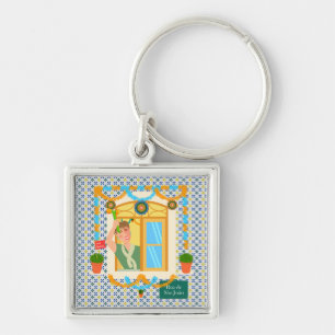 Saint John Portuguese Festa Neighbour Keychain