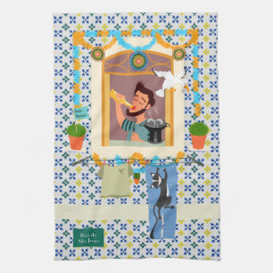 Saint John Portuguese Festa Neighbour Kitchen Towel