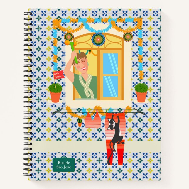 Saint John Portuguese Festa Neighbour Notebook (Front)
