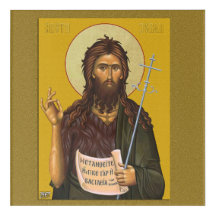 Saint John, prayer icon