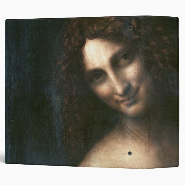 Saint John the Baptist, Leonardo da Vinci Binder (Back/Spine)