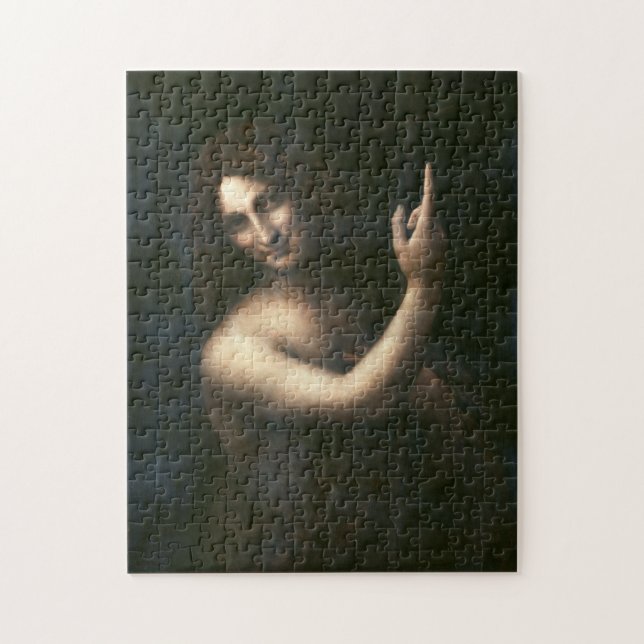 Saint John the Baptist, Leonardo da Vinci Jigsaw Puzzle (Vertical)