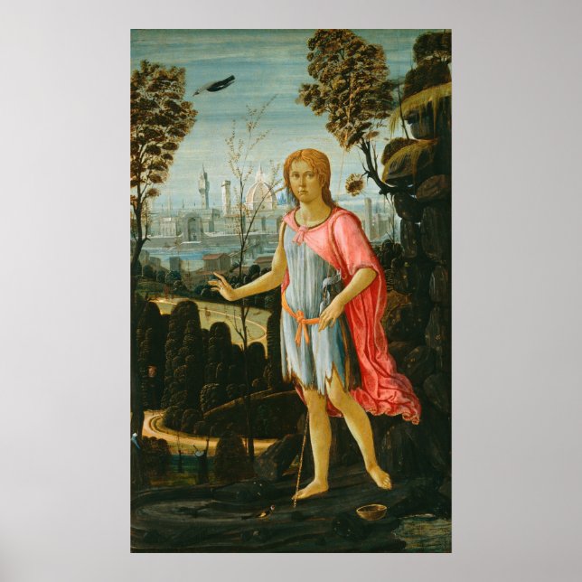 Saint John the Baptist - Poster d'art de Sellaio (Devant)