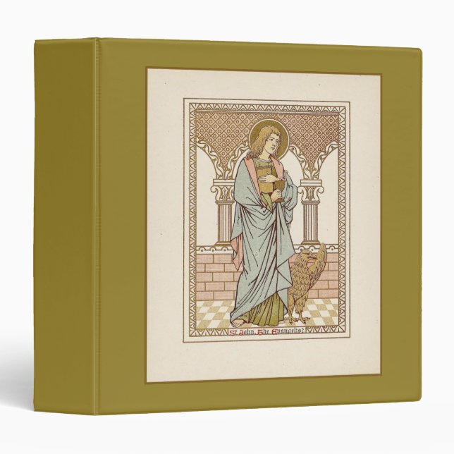 Saint John the Evalgelist Binder (Front/Spine)