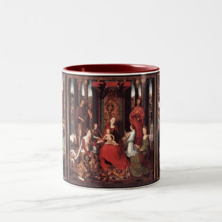 Saint John's Altarpiece Two-Tone Coffee Mug