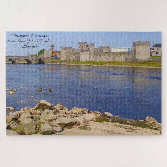 Saint John's Castle Limerick Jigsaw Puzzle (Horizontal)