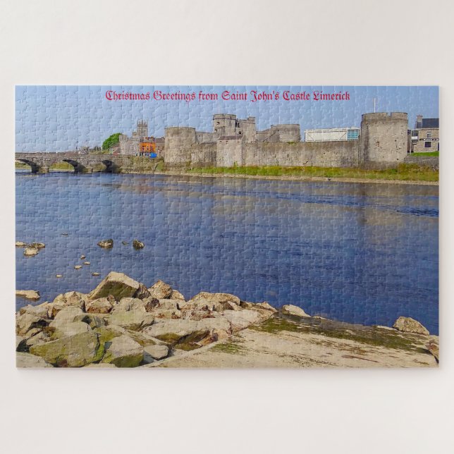 Saint John's Castle Limerick Jigsaw Puzzle (Horizontal)