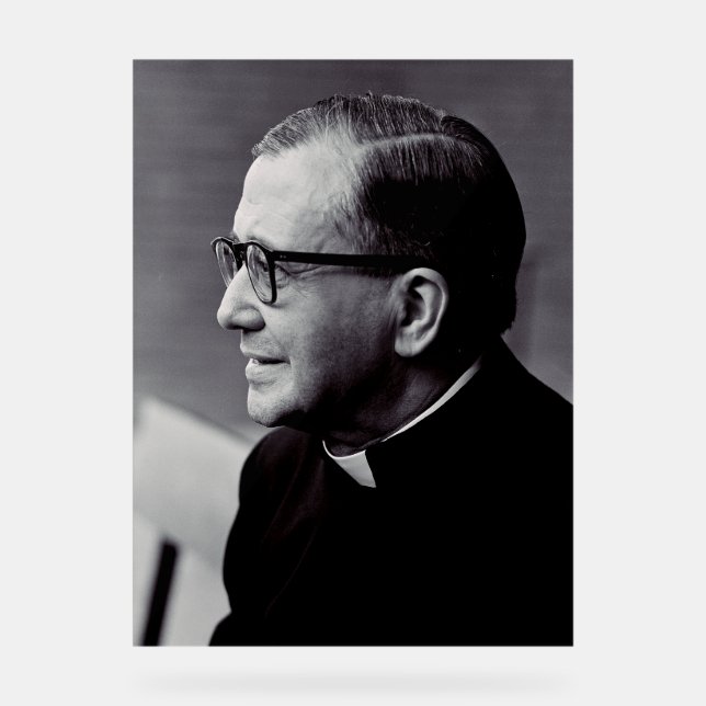 Saint Josemaría Escriva Saint de l'ordinaire (Recto)