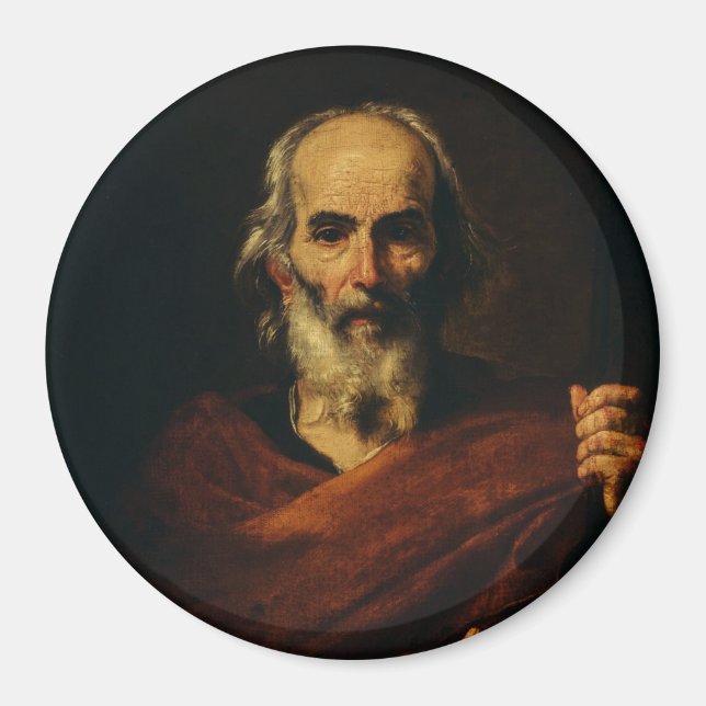 Saint Joseph by Jusepe de Ribera Magnet (Front)