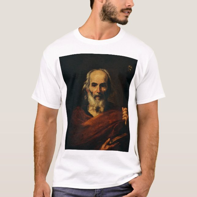 Saint Joseph by Jusepe de Ribera T-Shirt (Front)