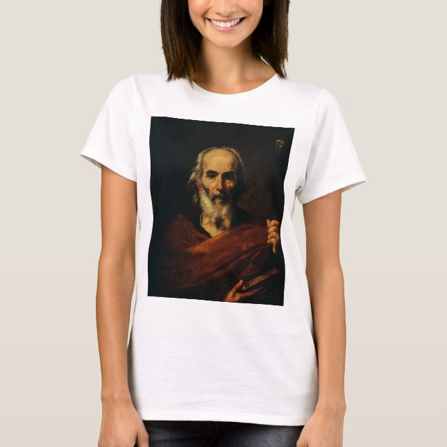 Saint Joseph by Jusepe de Ribera T-Shirt (Front)