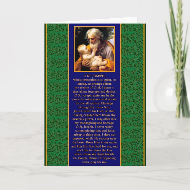 Saint Joseph Card (Front)