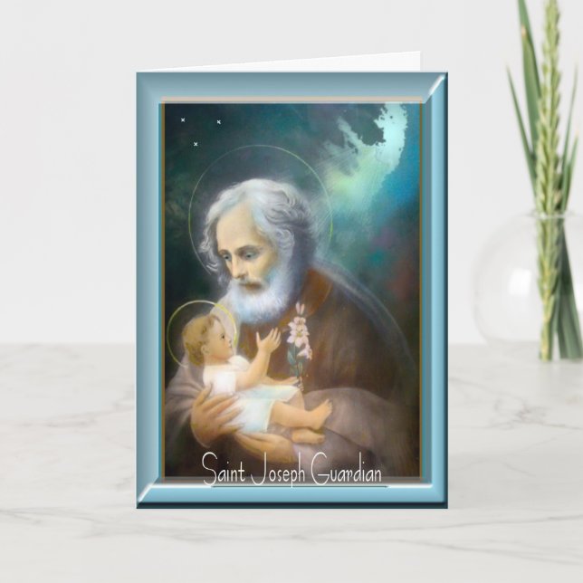 Saint Joseph Feast Day Card (Front)