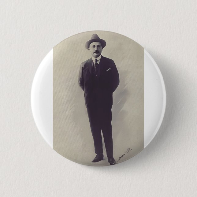 Saint Joseph Gregory Hernandez Layman 2 Inch Round Button (Front)
