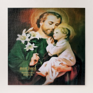 Saint Joseph, Guardian of Jesus Jigsaw Puzzle