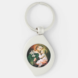 Saint Joseph Guardian of Jesus Keychain