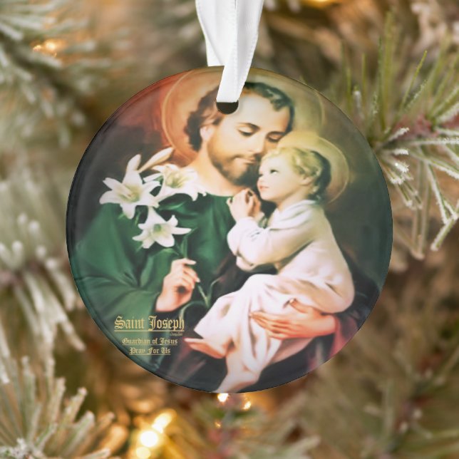 Saint Joseph, Guardian of Jesus Ornament (Tree)