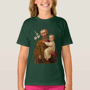 Saint Joseph Guardian of the Holy Family T-Shirt