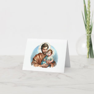 Saint Joseph-Novena for those pursuing adoption  Card