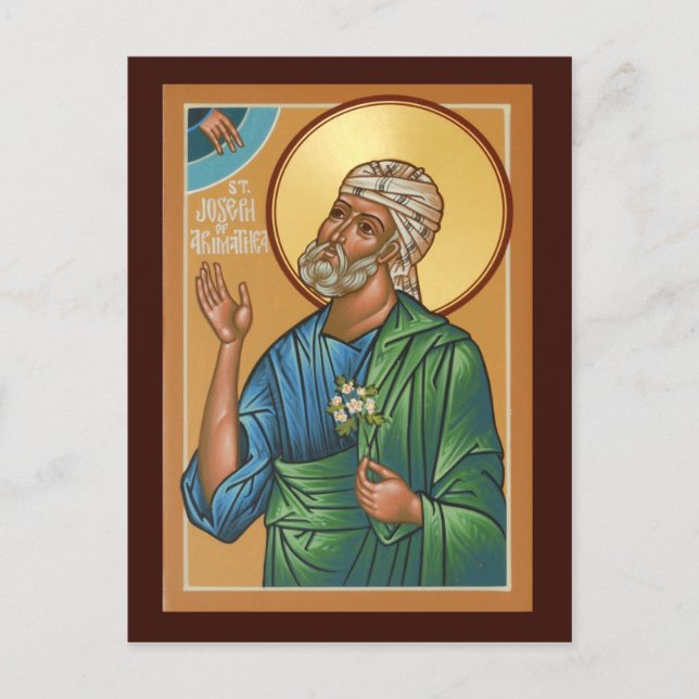 Saint Joseph of Arimathea Prayer Card (Front)