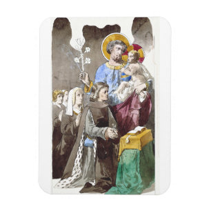 Saint Joseph Patron of the Universal Church Magnet