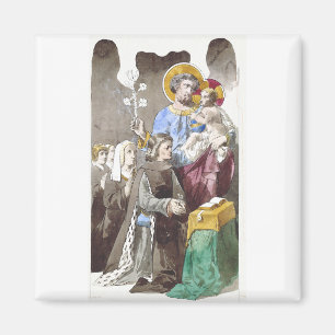 Saint Joseph Patron of the Universal Church Magnet