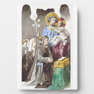 Saint Joseph Patron of the Universal Church Plaque