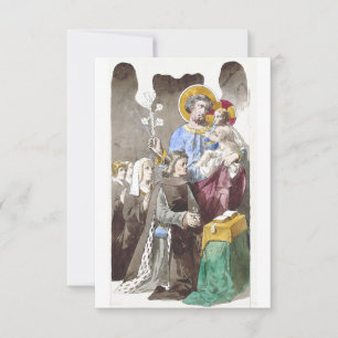 Saint Joseph Patron of the Universal Church Thank You Card